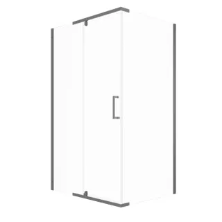 Душевой уголок Triton Терра-Графит Щ0000073938 120x90 см профиль графит стекло прозрачное